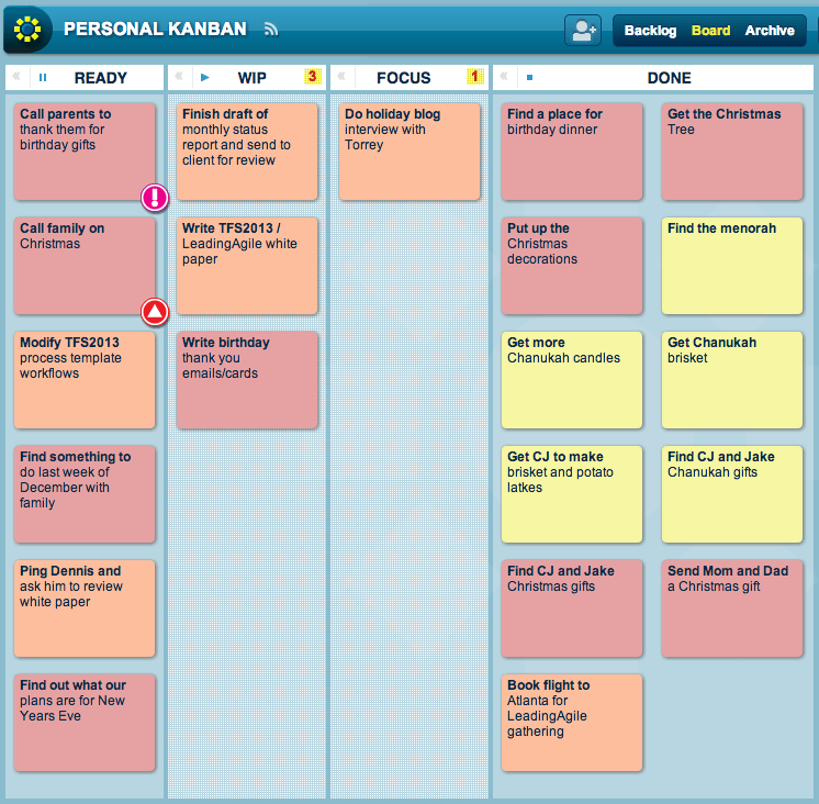 Personal Kanban