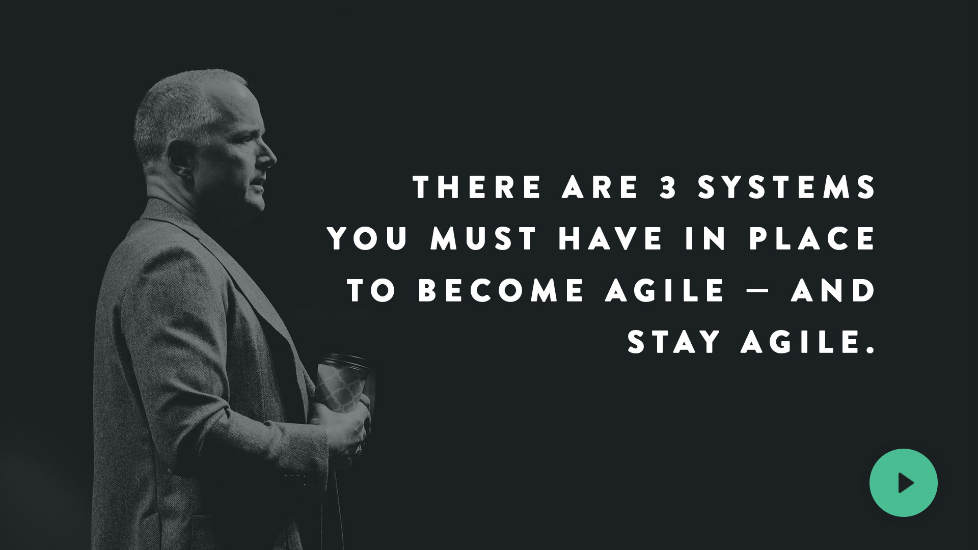 Mike Cottmeyer | Elevate Agile 2019 | The Systems of Agility