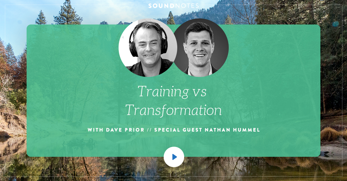 Training vs Transformation