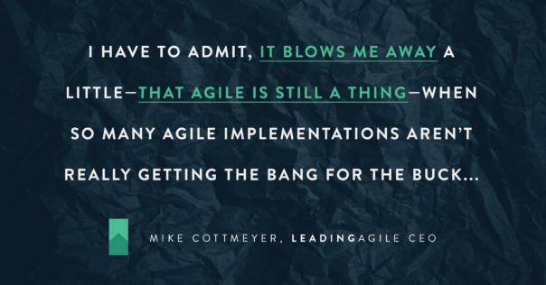 Is Agile Transformation still a thing